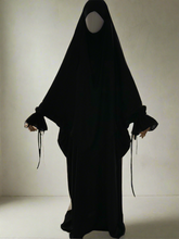 Load image into Gallery viewer, Wide abaya w/ diamond khimar