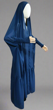 Load image into Gallery viewer, Ruffle Cape (navy)