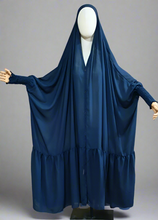 Load image into Gallery viewer, Ruffle Cape (navy)
