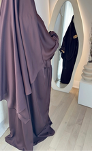 Load image into Gallery viewer, Wide abaya w/ diamond khimar