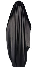 Load image into Gallery viewer, Satin snap front Jilbaab