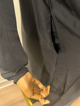 Load image into Gallery viewer, Mocha Two-Piece Hooded Abyah w/ Ruched sleeves
