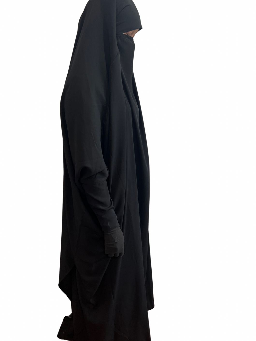 Two-Piece Jilbab, Zipper Sleeves