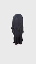 Load and play video in Gallery viewer, Ruffled Abaya w/ Ruffled Shayla
