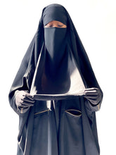 Load image into Gallery viewer, Half Niqab (Black)
